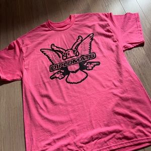 Diplomats Cam’ron pink t shirt